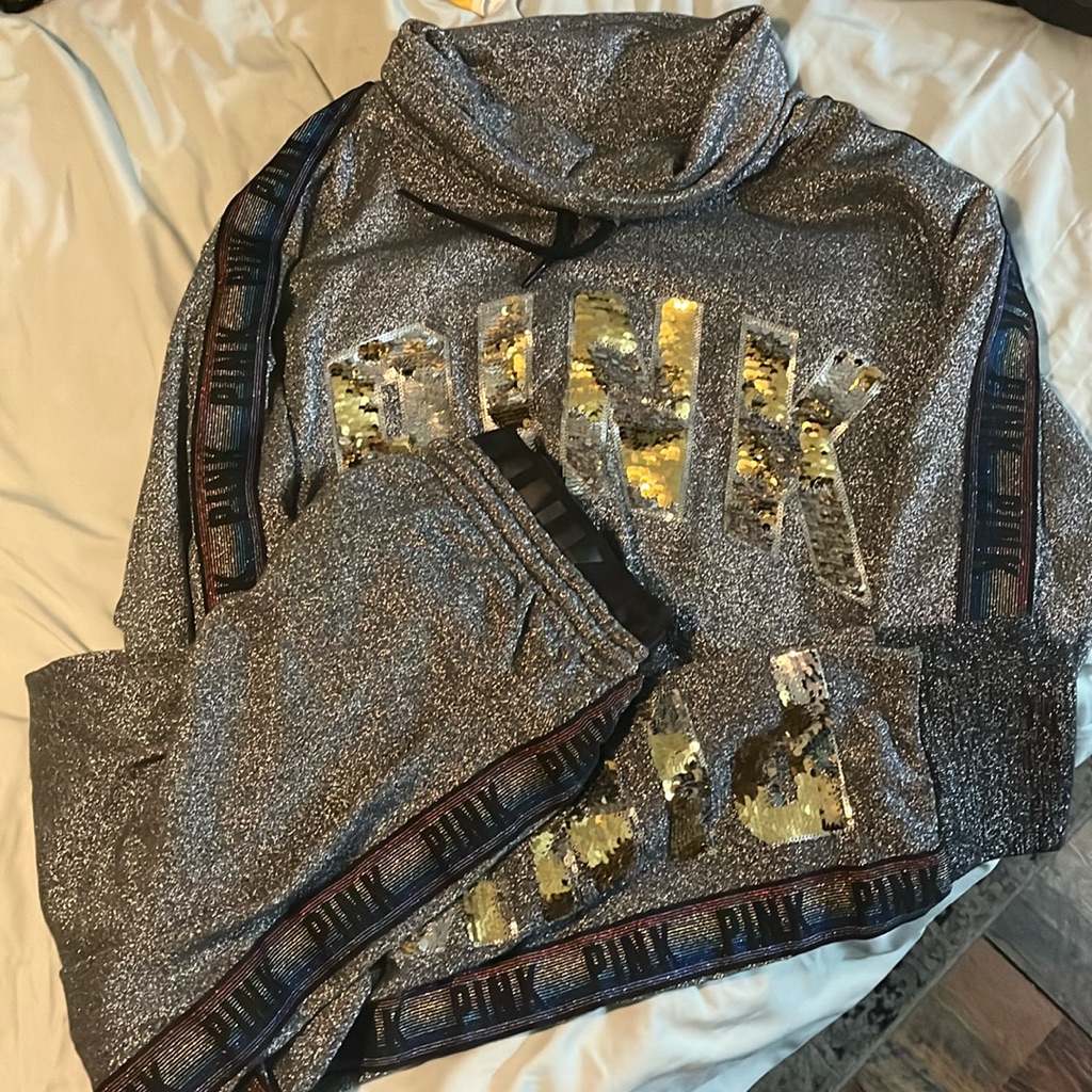 Victoria Secret Pink Rainbow Bling Rare